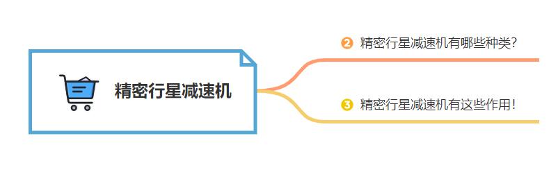 精密行星减速机有哪些种类？它有这些作用！